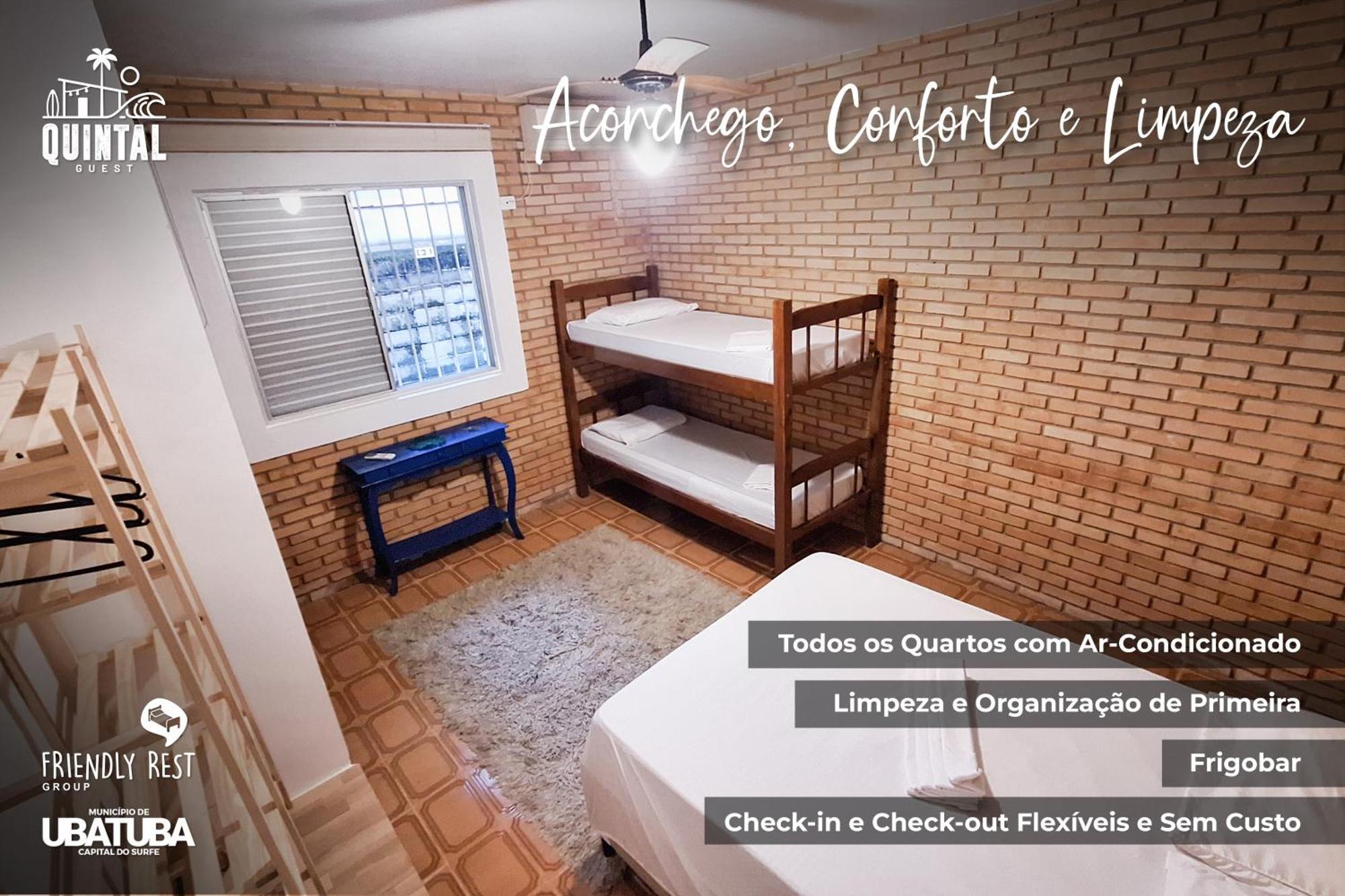 Hostel Quintal Guest Ubatuba - Pg Bagian luar foto