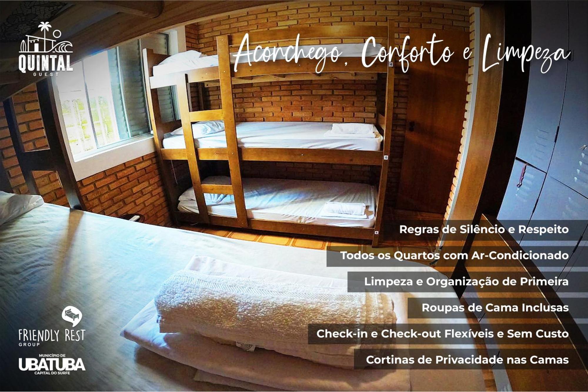 Hostel Quintal Guest Ubatuba - Pg Bagian luar foto