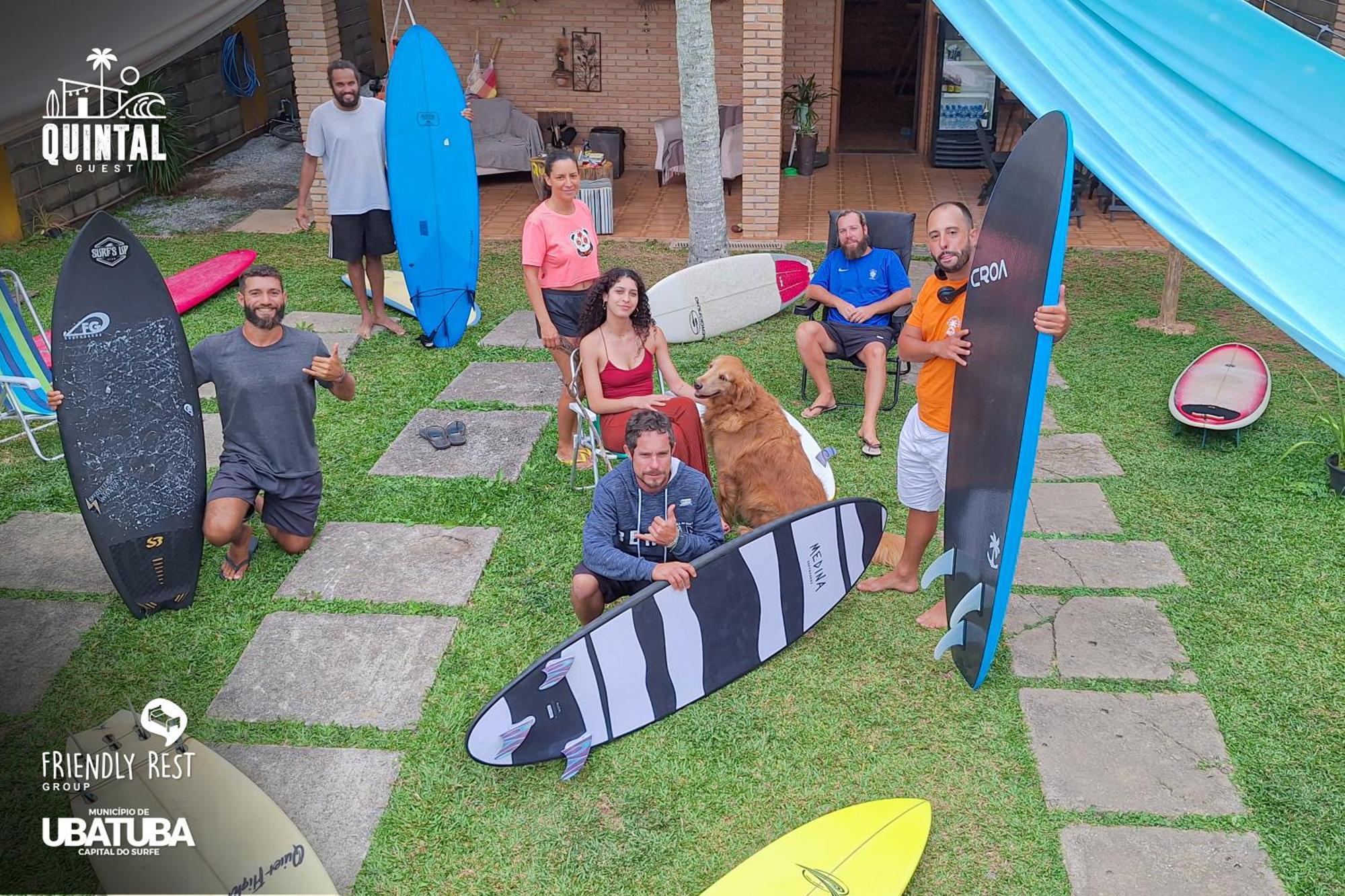 Hostel Quintal Guest Ubatuba - Pg Bagian luar foto