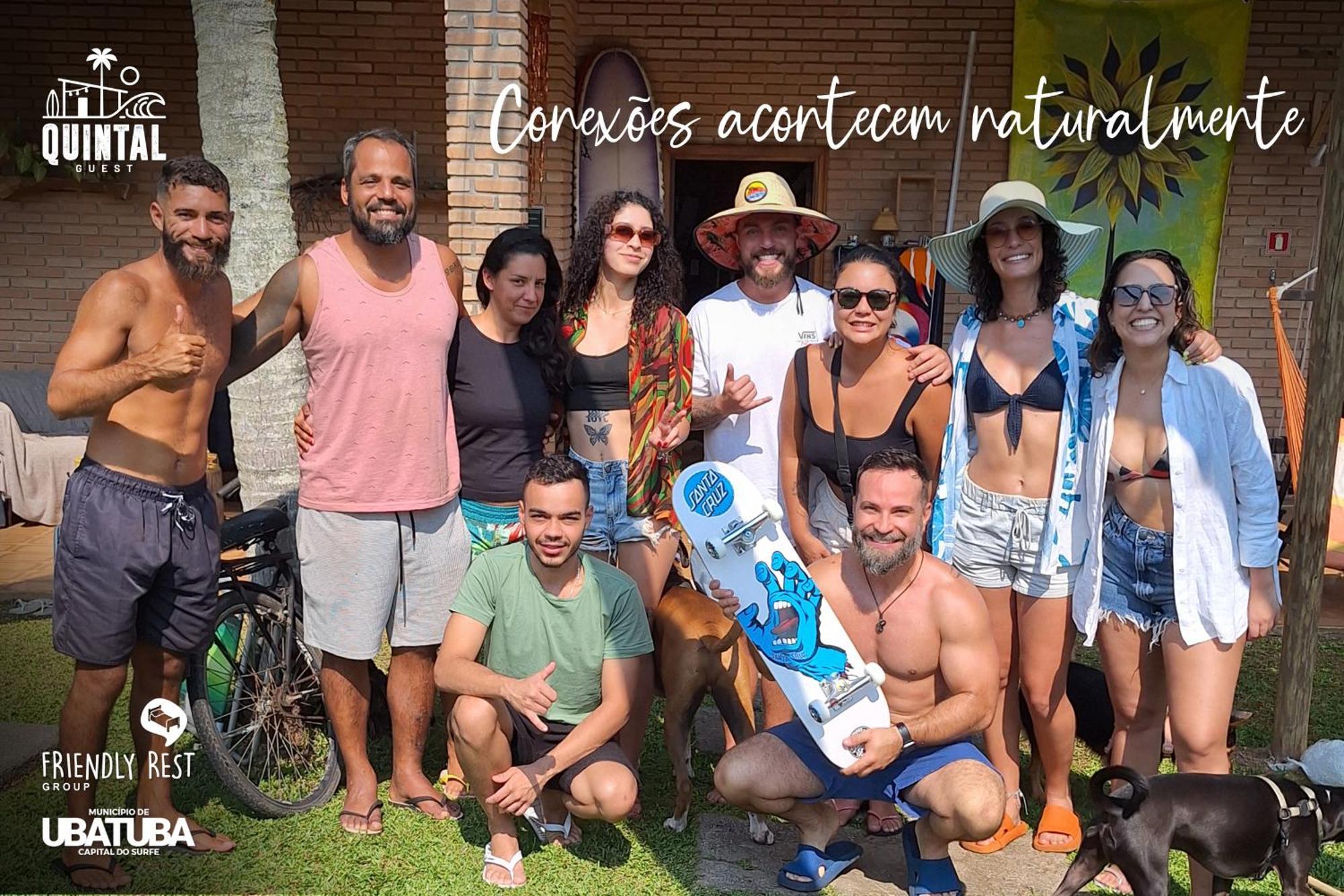 Hostel Quintal Guest Ubatuba - Pg Bagian luar foto