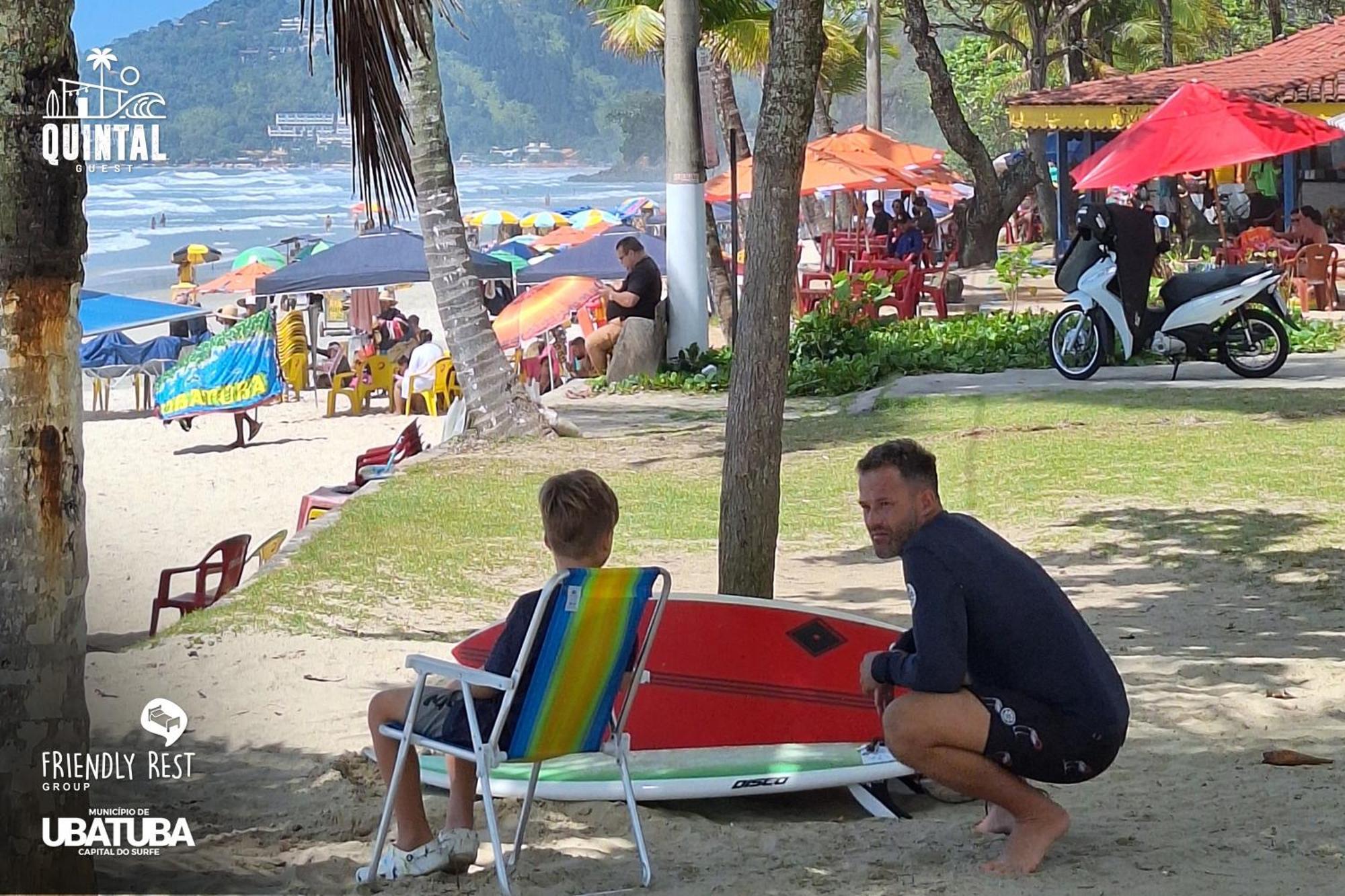 Hostel Quintal Guest Ubatuba - Pg Bagian luar foto